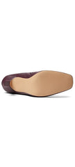 Steve Madden Prowl Burgundy Pull On Squared Close Toe Over The Knee Boot