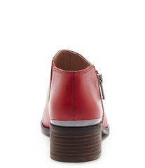 Lucky Brand Women's Koben Garnet Red Pointed Toe Riding Ankle Booties