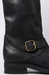 Jeffrey Campbell Women's The Wishlist II KNee High Leather Ricing Moto Boots