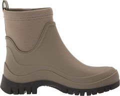 Sam Edelman Louisa Fern Green Chunky Heel Waterproof Pull On Rain Ankle Boots