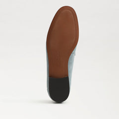 Sam Edelman Lacy Coastal Blue Fashion Slip On Rounded Toe Dress Loafers