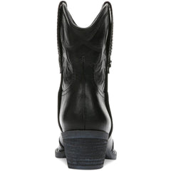 Circus by Sam Edelman Josephina Black Pointed Toe Block Heeled Western Booties