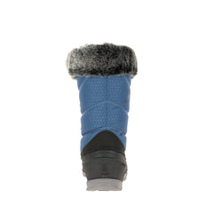 Kamik Women's Snow Boot Blue Fur Lined Warm Waterproof Snow Boots (6)