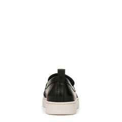 Vionic Uptown Black Leather Fashion Slip-ons Platform Loafers Shoes