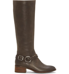 Lucky Brand Women's KARESI Equestrian Boot, Storm KNee High Riding Boots