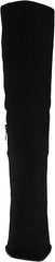 Sam Edelman Issabel Black Suede Squared Toe Block Heel Fashion Knee High Boots
