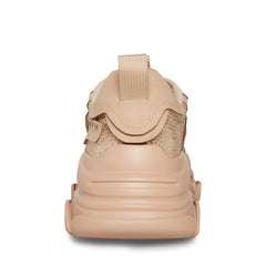 Steve Madden Possession Blush Lace Up Boyfriend Chunky Platform Sneakers