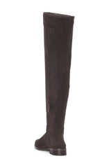 Vince Camuto Hailie Dark Slate Grey Pointed Toe Over The Knee Suede Boots