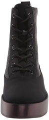 Kelsi Dagger Freeze Black Fashion Wedge Lace Up Platform Genuine Leather Bootie