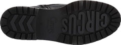 Circus By Sam Edelman Giovanny Black Rounded Toe Lace Up Chunky Heel Combat Boot