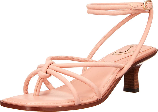 Sam Edelman Dia Canyon Clay Ankle Strap Kitten Heel Open Toe Heeled Sandals