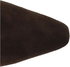 Sam Edelman Sylvia Chocolate Brown Athletic Calf Pointed Toe Knee High Boots