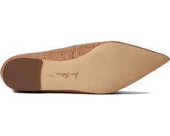 Sam Edelman Wanda Cuoio Pointed Toe Ballet Flats Wide