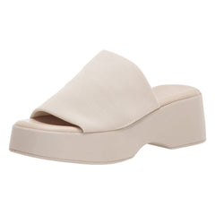 Minshluu Wedge SIides Sandals Platform Open Toe Slip On Band Wedges Shoes 10