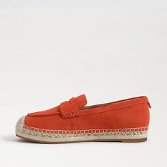 Sam Edelman Kai Tigerlily Suede Fashion Slip On Rounded Toe Casual Loafers
