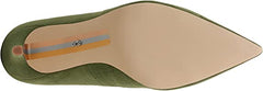 Sam Edelman Vienna Dried Thyme Slip On Pointed Toe Kitten Heel Pumps Shoes