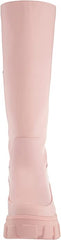 Circus by Sam Edelman Dollie Light Grey Rounded Toe Pull On Knee High Boots