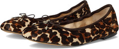 Sam Edelman Felicia Terra Toffee Multi Slip On Rounded Toe Wide Ballet Flats