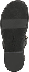 Sam Edelman Arlo Black Basketweave Open Toe Velcro Straps Raffia Sport Sandals