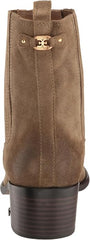 Sam Edelman Bronson Washed Stone Pull On Stacked Heel Pointed Toe Fashion Boots