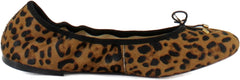 Sam Edelman Felicia Granada Tan Leather Slip On Bow Rounded Toe Ballet Flats