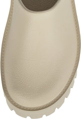 Jeffrey Campbell Clogge Taupe Fashion Slip On Chunky Platform Mule Clog Sandals