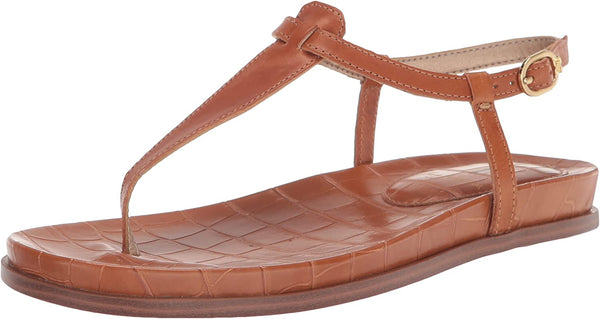 Sam Edelman Naomi Saddle Slip On Open Toe Buckle Adjustable Ankle Straps Sandals