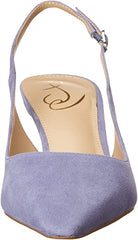 Sam Edelman Bianka Dusty Violet Slingback Kitten Heel Pointed Toe Wide Pumps