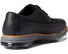 Cole Haan Originalgrand Tour Golf Waterproof Black Lace Up Low Top Sneakers