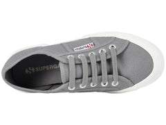 Superga Women's 2750 Cotu Classic Sneaker Grey Sage Lace Up Shoes