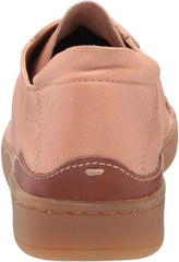 Sam Edelman Jayme Beige Blush Lace Up Rounded Toe Flat Heeled Low Top Sneakers