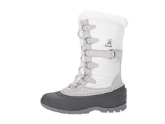Kamik Women's Snovalley2 Snow Boot (8, WHITE)