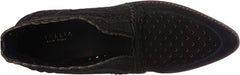 Cecelia New York Tate Black Pull On Padded Footbed Rounded Toe Comfy Boots