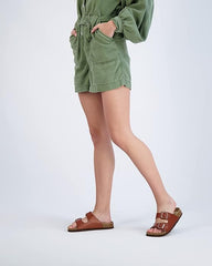 Cushionaire ladies slip on sandals adjustable buckles