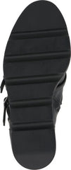 Jessica Simpson Chaela Black Multi Buckle Vamp Straps Wedge Heel Platform Boots
