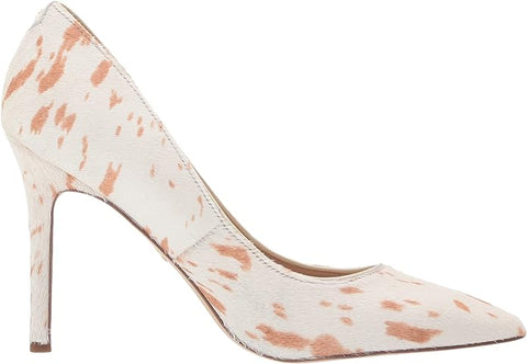Sam Edelman Hazel Natural/Ivory Stiletto Heeled Slip On Pointed Toe Dress Pumps