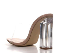 Cape Robbin Fusion Clear Block High Heel Slip On Slide Mule Sandal (7)