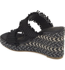 Cecelia New York Lady Platform Sandals Slip On Open Toe Heel Wedge Sandals