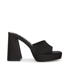 Steve Madden Cristo Platform Sandal Open Toe Chunky Heel Slip On Mule Pumps