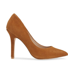 Charles David Maxx Amber Suede Pointy Toe Stiletto Heel Pumps