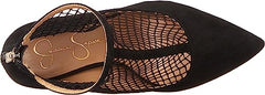 Jessica Simpson Wicasa Black Back Zipper Pointed Toe Stiletto Heel Ankle Boots