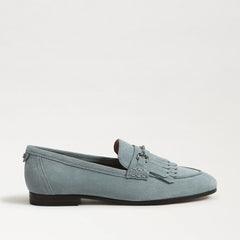 Sam Edelman Lacy Coastal Blue Fashion Slip On Rounded Toe Dress Loafers