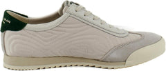 Sam Edelman Isabel Custard/Modern Ivory/Bright Pi Lace Up Round Toe Flat Sneaker