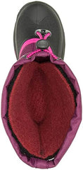 Kamik Waterbug5 Grape Waterproof Adjustable Winter Snow Mid-Calf Boots