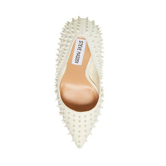 Steve Madden Vala-S Bone Embellished Printed High Stiletto Pointed Toe Dress Pumps