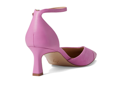 Naturalizer 27 Edit Danica Pink Leather Fashion Ankle Strap Pointed Toe Pump Shoes