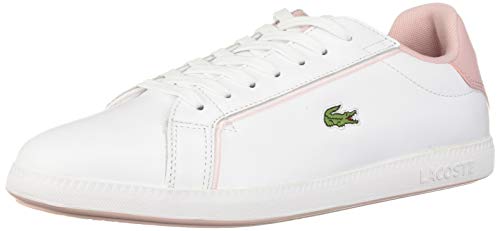 Lacoste Women's Graduate Sneaker White/Light Pink