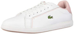Lacoste Women's Graduate Sneaker White/Light Pink