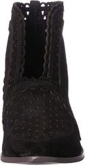 Cecelia New York Tate Black Pull On Padded Footbed Rounded Toe Comfy Boots
