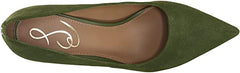 Sam Edelman Vienna Dried Thyme Slip On Pointed Toe Kitten Heel Pumps Shoes